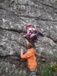 35 Сраховка готова пора заняться скалолазанием