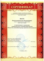 сертификат 23