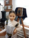 Экспонаты старинных фотоаппаратов