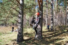 Соревнования по туризму.